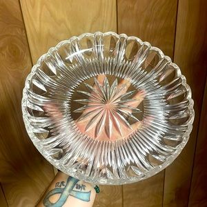 Vintage 10 inch Glass Dish
